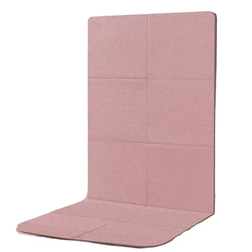 Faltbare tragbare Gymnastikmatte, Fitness-Schaumstoffmatte, dicke rutschfeste Gymnastikmatte, Schaumstoff-Trainingsmatte (Color : Pink, Size : 183x61x0.6cm) von AD-BCrbgen