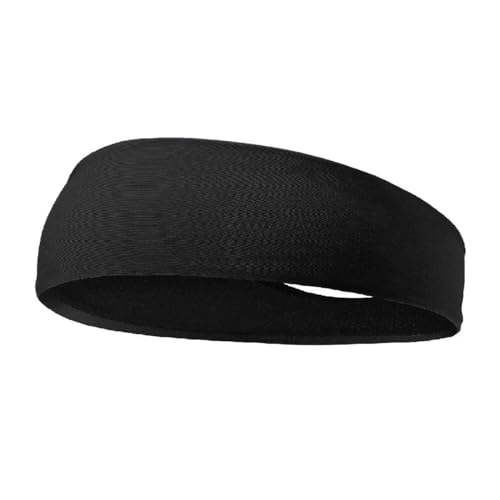 Sport-Stirnband for Damen, Lauf-Stirnband for Herren, geeignet for Laufen, Radfahren, elastisches Schweiß-Haarband (Color : 01) von AD-BCrbgen