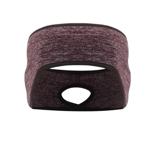 Sport-Stirnband for Damen, Lauf-Stirnband for Herren, geeignet for Laufen, Radfahren, elastisches Schweiß-Haarband (Color : A Coffee) von AD-BCrbgen