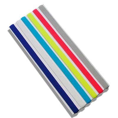Sport-Stirnband for Damen, Lauf-Stirnband for Herren, geeignet for Laufen, Radfahren, elastisches Schweiß-Haarband (Color : Assorted 01) von AD-BCrbgen