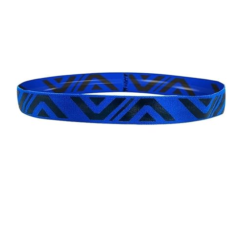 Sport-Stirnband for Damen, Lauf-Stirnband for Herren, geeignet for Laufen, Radfahren, elastisches Schweiß-Haarband (Color : Blue) von AD-BCrbgen