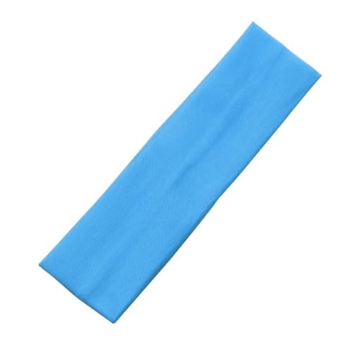 Sport-Stirnband for Damen, Lauf-Stirnband for Herren, geeignet for Laufen, Radfahren, elastisches Schweiß-Haarband (Color : C Dark Blue) von AD-BCrbgen