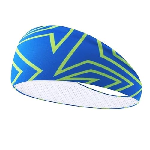 Sport-Stirnband for Damen, Lauf-Stirnband for Herren, geeignet for Laufen, Radfahren, elastisches Schweiß-Haarband (Color : K-11) von AD-BCrbgen