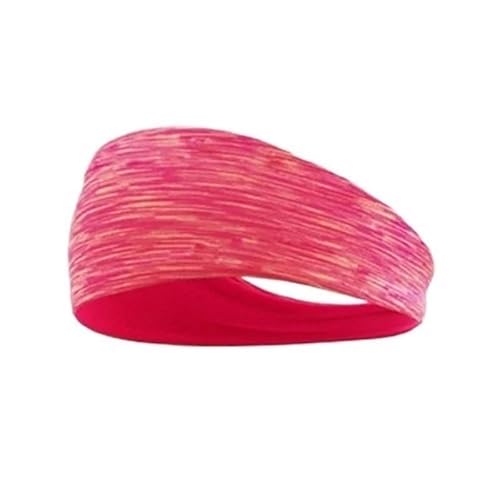 Sport-Stirnband for Damen, Lauf-Stirnband for Herren, geeignet for Laufen, Radfahren, elastisches Schweiß-Haarband (Color : Orange) von AD-BCrbgen
