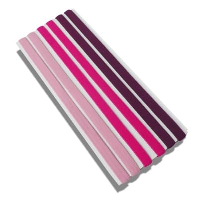 Sport-Stirnband for Damen, Lauf-Stirnband for Herren, geeignet for Laufen, Radfahren, elastisches Schweiß-Haarband (Color : Pink Hot Pink Purple) von AD-BCrbgen