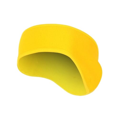 Sport-Stirnband for Damen, Lauf-Stirnband for Herren, geeignet for Laufen, Radfahren, elastisches Schweiß-Haarband (Color : Yellow) von AD-BCrbgen