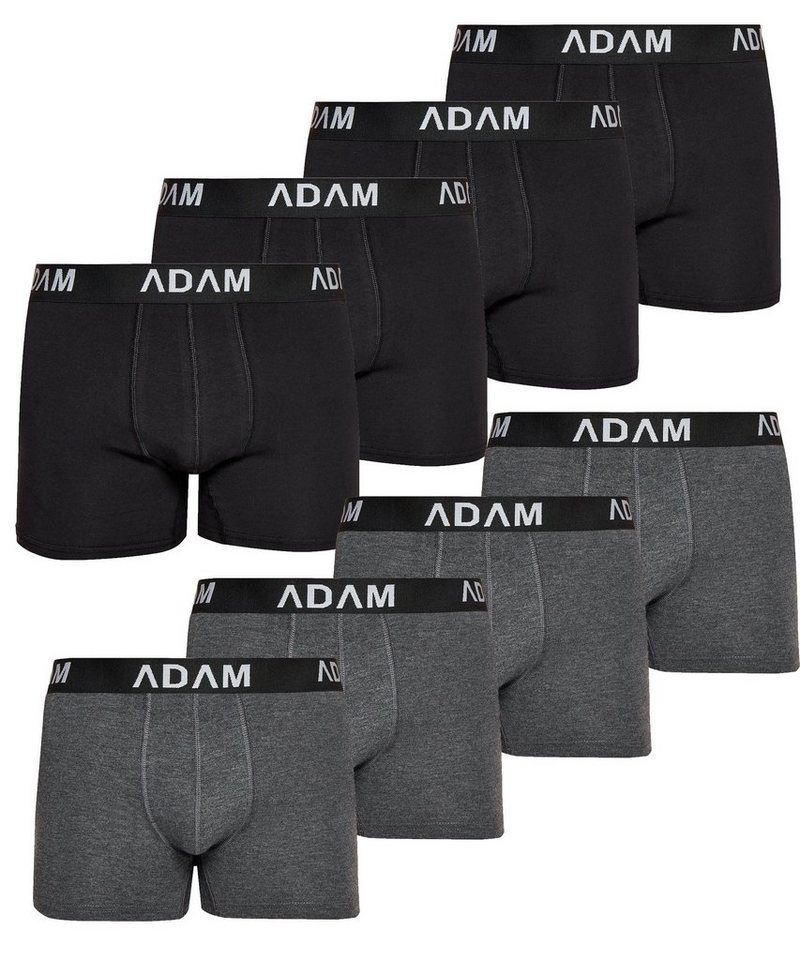 ADAM JEANS Boxershorts Boxer-1 (8-St., 2er Set, 6er Set, 8er Set, 10er Set, 12er Set) Boxershorts Herren Boxer Shorts Männer Unterhosen Trunks Underwear von ADAM JEANS