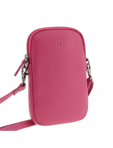 ADAPELL Handytasche, 18 x 11 x 2 cm, mit ausziehbarem Griff, Magenta, Magenta, Talla única, Casual von ADAPELL