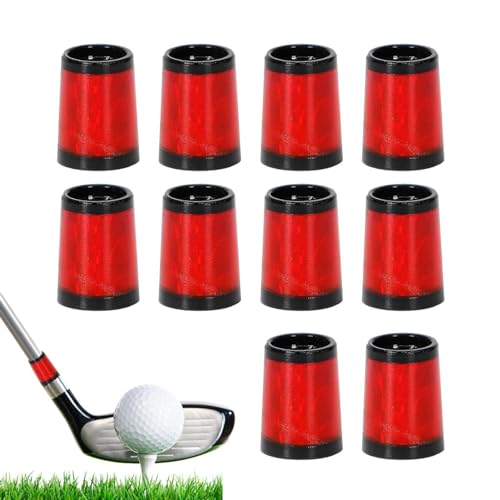 ADERN Golfschlägerhülsen,Golfeisenhülsen,Schlägerkopfhüllen mit Eisenhülsen - 10 Stück Schlägerhauben für Golfschläger, schützen Sie Ihre Eisenhülsen, Golf-Eisenschlägerhauben-Set von ADERN