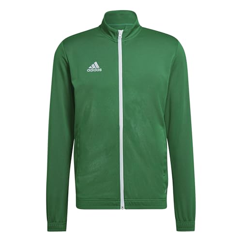 adidas Herren Entrada 22 Track Jacket, Team Green/White, M Tall von adidas