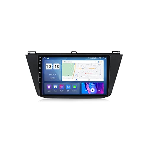 ADMLZQQ Android Auto Stereo Radio Sat NAV Für Volkswagen Tiguan 2017-2019 GPS Navigation 10.2 Zoll Touchscreen Head Unit, Bluetooth, FM, SWC, Spiegelverbindung, Rückfahrkamera,M700s8core8+128 von ADMLZQQ