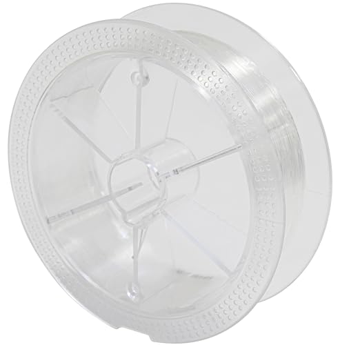 AERZETIX - C68875 - Spule, Rolle monofiler Angelschnur 150 m - Dicke 0.14 mm - Ausdauer 3.8 kg - Farbe transparent - aus Nylon - köder angelrute Fisch Seil von AERZETIX