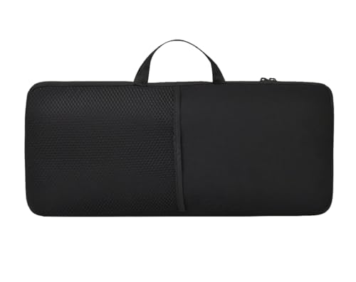 AF-WAN Neopren Soft Carrying Case Tragbare Schutzhülle Cover Pouch Taschen mit Griffband Kompatibel mit Logitech K400 Plus Kabellose Touch-TV-Tastatur mit integriertem Touchpad, HTPC-Tastatur von AF-WAN