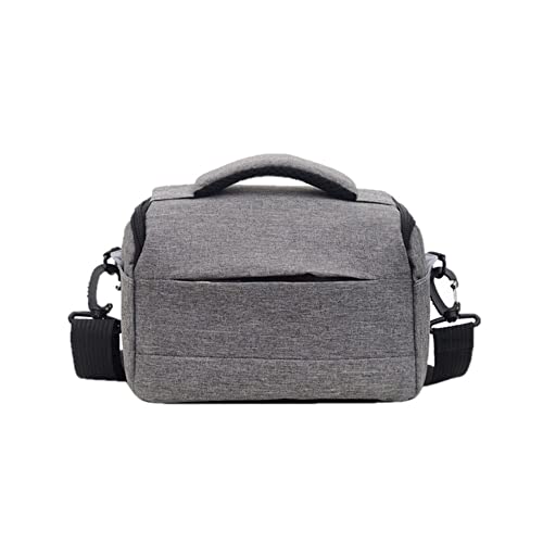 AFGRAPHIC Kameratasche, wasserdicht, verstellbarer Gurt, gepolsterte Schultertasche für Nikon Z50II spiegellose Kamera mit Nikkor Z DX 50–250 mm f/4.5–6.3 VR-Objektiv, Grau, grau, Reise-Umhängetasche von AFGRAPHIC