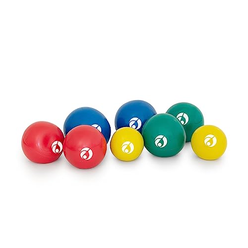 AFH Webshop 8er Spar Set | Therapie Gewichtsball | Sportball | Gymnastikball | mit Sandfüllung | je 2 x 0,5kg, 1,0kg, 1,5kg und 2,0 kg von AFH Webshop