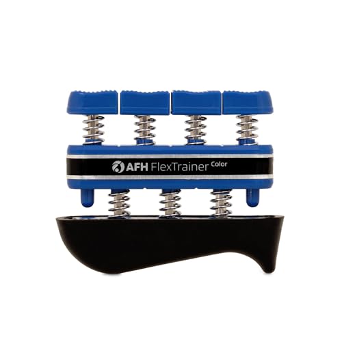 AFH FlexTrainer Color | blau | sehr stark ca. 1,65-3,54 kg bzw. ca. 3,64-7,80 lbs | Fingertrainer von AFH Webshop