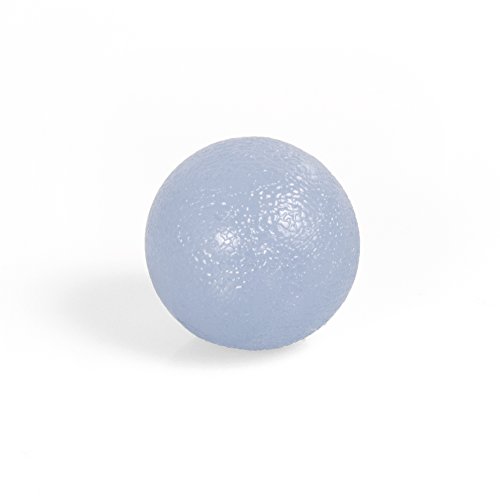 TheraPIE Gel Ball Handtrainer | HOCHWERTIGE QUALITÄT | Unterarmtrainer | Handmuskeltrainer | Handgreif-Trainer | Fingertrainer | Finger-Streching | Anti Stress Ball (hell-blau (leicht)) von AFH-Webshop