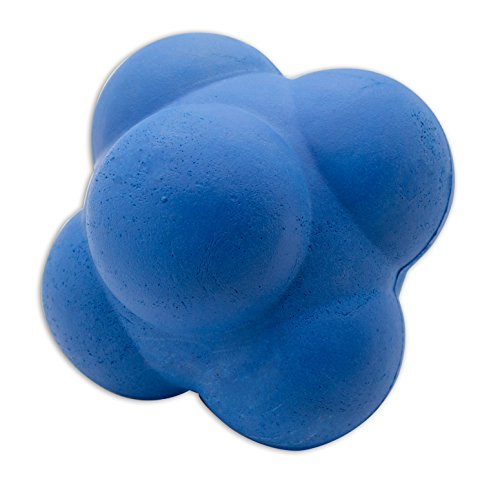 AFH-Webshop Reaktionsball | Massageball | 10cm | 2 Farben | Groß (blau) von AFH-Webshop