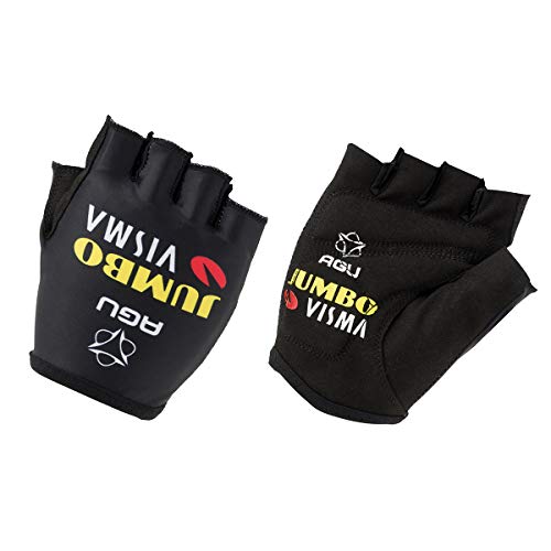 AGU 8717565902756 Handschoen Jumbo-Visma Replica, Unisex, Erwachsene, Schwarz, M von AGU