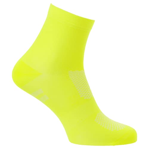 AGU Unisex-Adult Giallo Calze MEDIUM Coolmax Sport Lunghezza: 13cm Fluo, s_m_38_42 von AGU