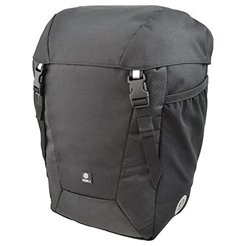 AGU Essential Gepäckträgertasche, schwarz, One Size von AGU