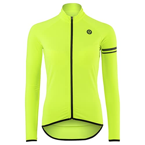 AGU Thermo Trikot Langarm Essential Damen Hivis Neon Yellow L von AGU