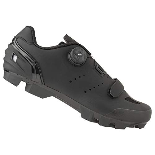 AGU Unisex-Adult Nero Scarpe MTB M610 Suola in Nylon e Chiusura, 43 EU von AGU