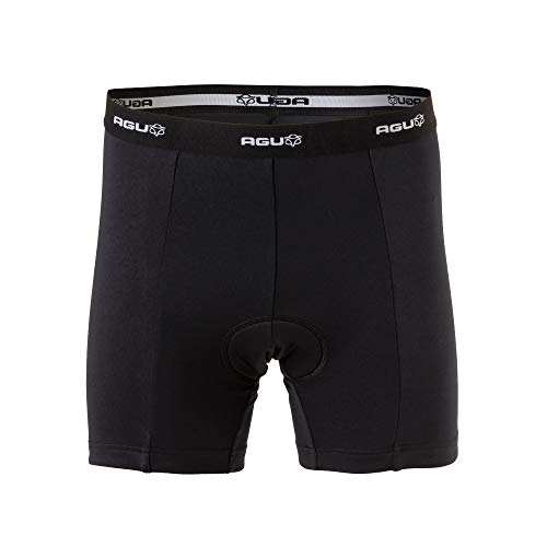 AGU Herren Unterhose Comfort Sotto Pantaloncini Sport Uomo Nero Con Fondello, L von AGU