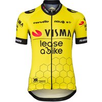 Visma Lease a Bike Damen 2024 Kurzarmtrikot, Größe L|TEAM VISMA-LEASE A BIKE von AGU