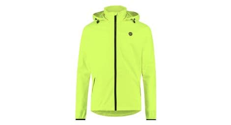 agu go essential rain jacket neon yellow von AGU