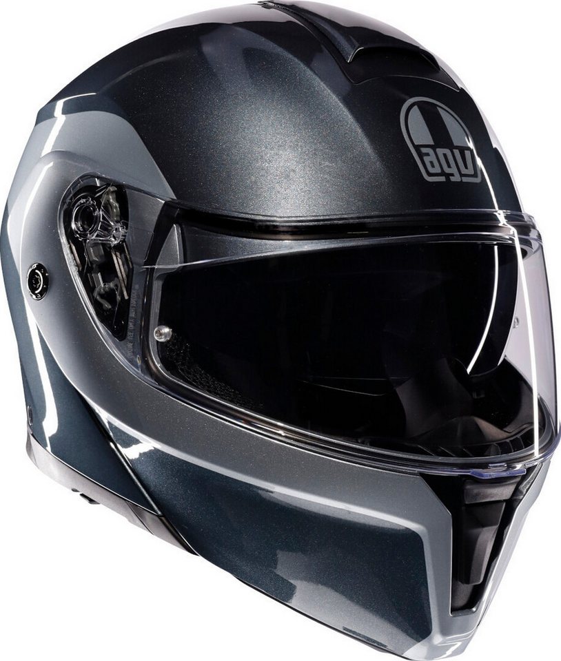 AGV Motorradhelm Streetmodular Levico Klapphelm, Atmungsaktiv Visier von AGV