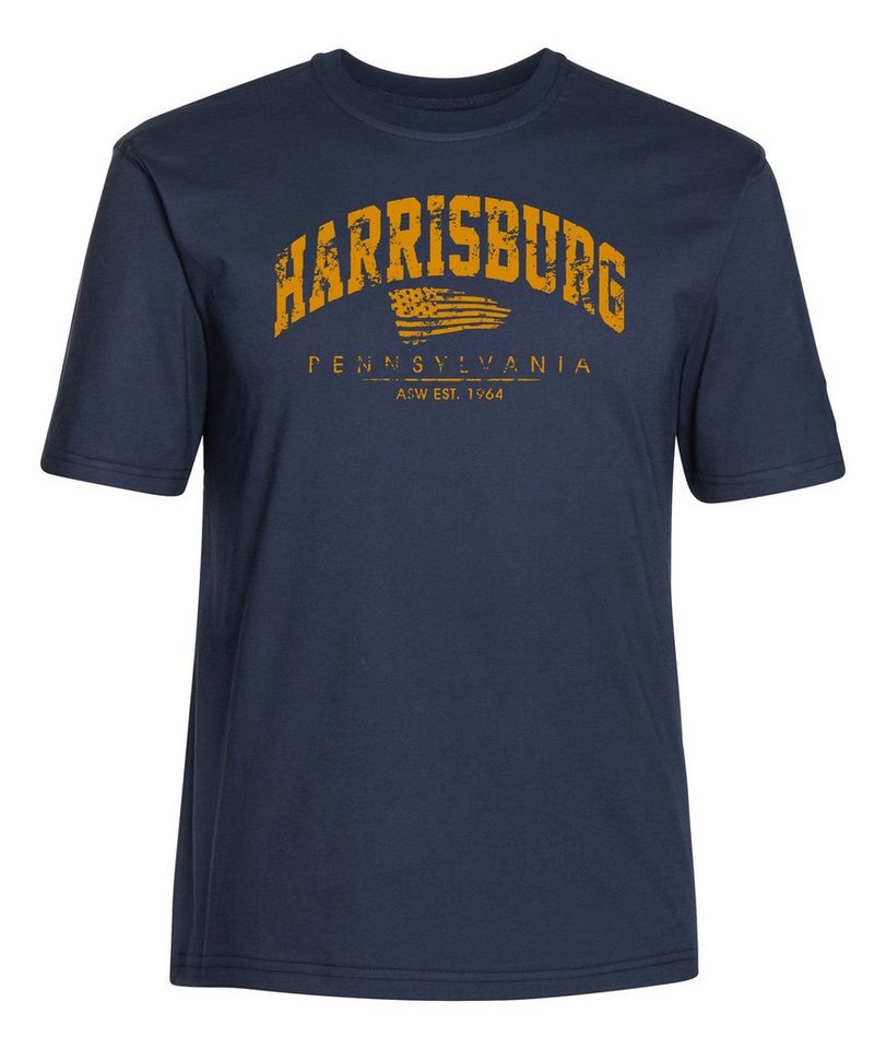 AHORN SPORTSWEAR T-Shirt HARRISBURG mit sportlichem Print von AHORN SPORTSWEAR
