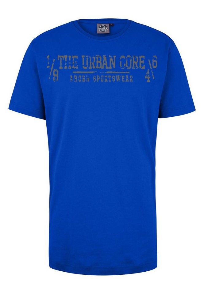 AHORN SPORTSWEAR T-Shirt URBAN CORE mit sportlichem Print von AHORN SPORTSWEAR