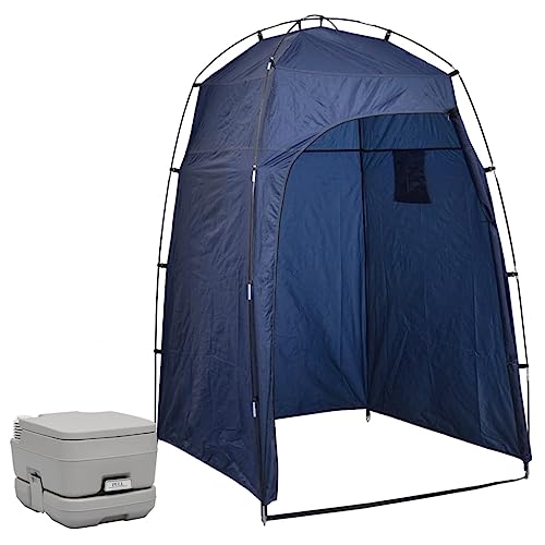 Dieser Artikel - Tragbare Campingtoilette mit Zelt 10+10 L-Nice von AIJUUKJP