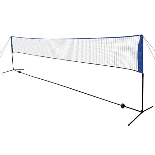 Dieser Artikel: Badmintonnetz mit Federbällen 600 x 155 cm von AIJUUKJP