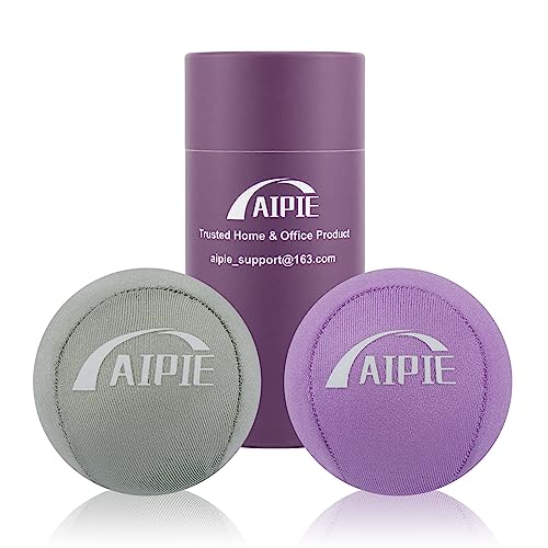 AIPIE 2 Stressball, 1 weich, 1 mittlere Handkraft-Trainer, Physiotherapie-Gel-Massagebälle, Set für Erwachsene Angstlinderung, Komfortgriff, Widerstandstraining, Fingerhand, Handgelenk von AIPIE