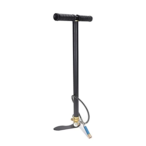 AIRYSSFU Tauchflaschen, Edelstahl-Hochdruckpumpe 30MPA 4500psi 40MPA 6000psi Dreistufig Manuell,Für Unterwasser-Atemtraining(Noir) von AIRYSSFU