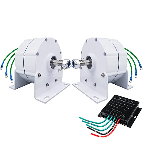 AISINILALAO 12000W niedrige Geschwindigkeit 3 -Phasen -Getriebe Permanent Magnet AC -Lichtmaschinen, 24 V 12 V für die Verwendung von Windwasserturbinen (mit Basis),12v von AISINILALAO