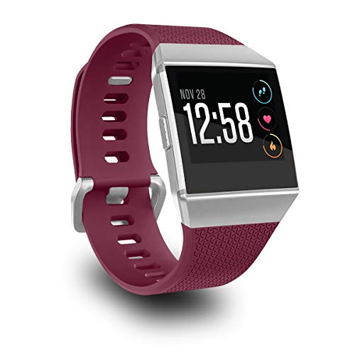 AIUNIT Kompatible Ionen-Bänder für Herren, Damen, Teenager, Kinder, groß, klein, Ersatz-Armband, Sport-Accessoire, mit Original-Design für Ionic Smart Watch, Fuchsia, Large von AIUNIT