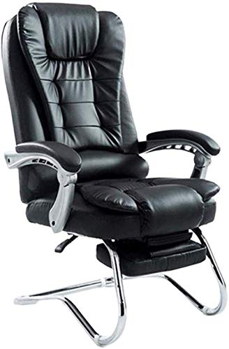AJIEYMXS Bürostuhl, Spielstuhl, Bürostuhl, Schreibtischstuhl, Besprechungsstuhl, Stuhl mit hoher Rückenlehne, Chef-Manager, Chef-Arbeitsstuhl, Swive (Stuhl) (schwarz), hohe Ambition von AJIEYMXS