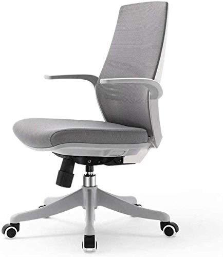 AJIEYMXS Bürostuhl Game Chair Mesh-Bürostuhl mit Torsionskontrolle, drehbarer Computerstuhl, Schreibtischstuhl (Farbe: Orange) (Stuhl) (Grau) hoher Ehrgeiz von AJIEYMXS