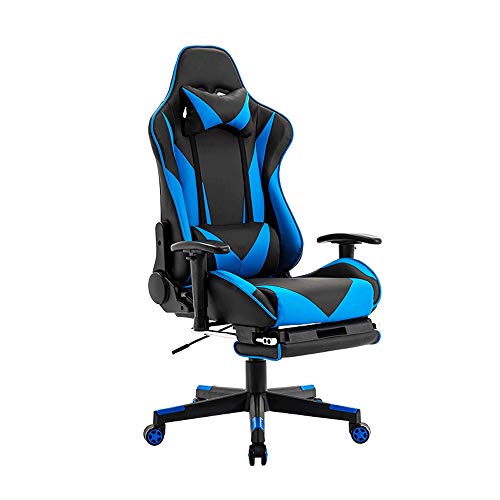 AJIEYMXS Gaming-Stuhl, sicherer, langlebiger Bürostuhl, ergonomischer, bequemer Lederstuhl für Spiele, Computerstühle, hohe Ambitionen von AJIEYMXS