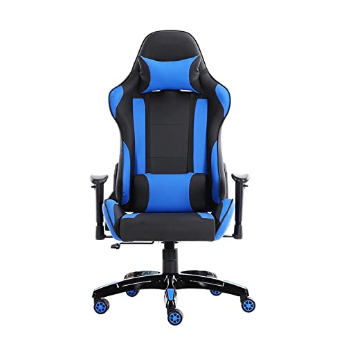 AJIEYMXS Gaming-Stuhl mit hoher Rückenlehne und Armlehne, ergonomischer Gaming-Stuhl im Racing-Stil, Bürostuhl, Computerstühle mit Lordosenstütze und Kopfstütze von AJIEYMXS