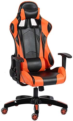 AJIEYMXS Sessel E-Sports-Stuhl Highback-Stuhl Rennspielstuhl Bürostuhl Rollen Fließfähig angepasster Arbeits-Gaming-Hocker ch(Stuhl) hoher Ehrgeiz von AJIEYMXS