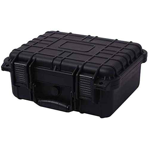 AJJHUUKI Home Outdoor SonstigesSchutzausrüstungskoffer, 35 x 29,5 x 15 cm, Schwarz, Schwarz von AJJHUUKI