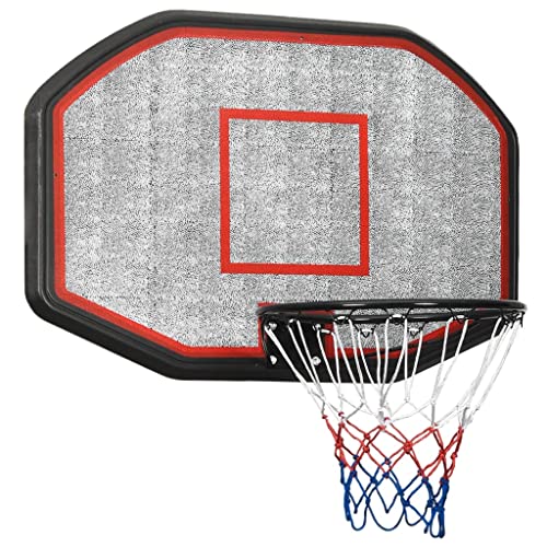 Heimartikel, Basketball-Rückwand, schwarz, 109 x 71 x 3 cm, Polyethylen, Anzugmöbel von AJJHUUKI