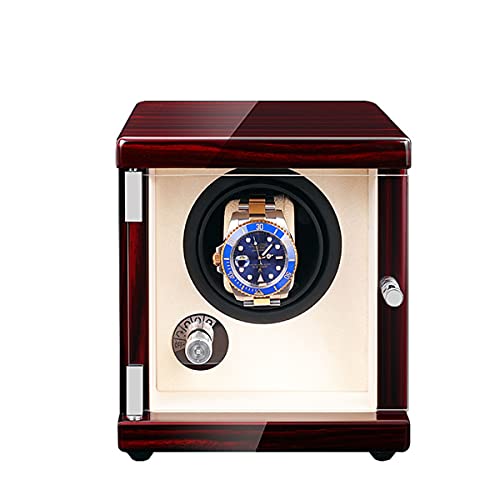 AJYBYUKJ Uhrenboxen USB-Uhrenschüttler für Einzeluhren, für Automatikuhren, dreidimensionale Uhrenpads für Damen und Herren Beauty Comes von AJYBYUKJ