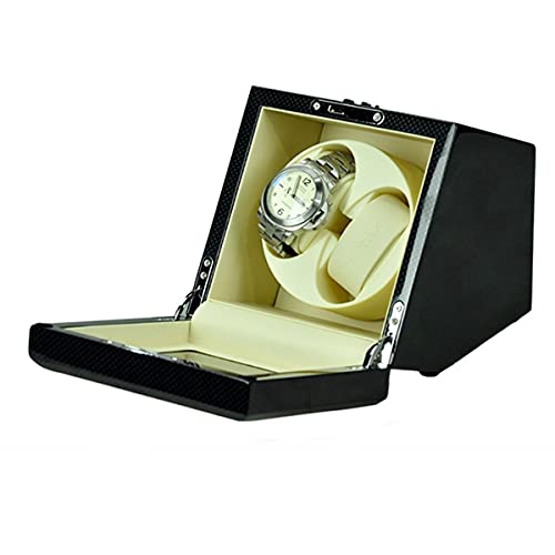 AJYBYUKJ Uhrenboxen Uhrenrollen mit weichen, flexiblen Uhrenpolstern, ggf. zu öffnen und zu schließen, Zwei extra große Uhrenpolster im Lieferumfang enthalten Beauty Comes von AJYBYUKJ