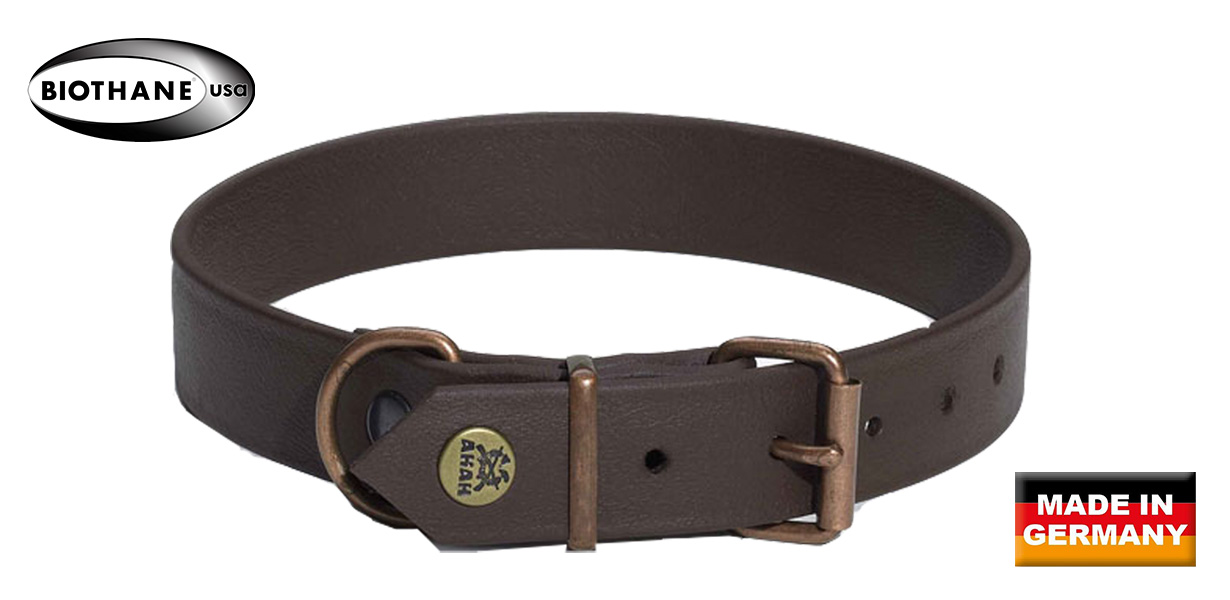 HALSBAND BIO THANE BRAUN 45 CM von AKAH