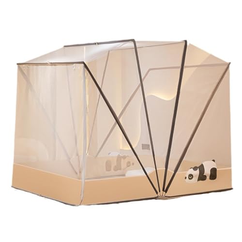 AKTree Campen im freien, tragbare moskitonetze, die ohne luftzufuhr auf dem gelände transportiert Werden können,Brown,135 * 190 * 170cm von AKTree